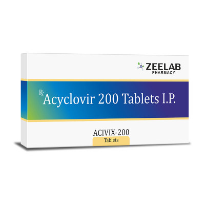 Acivix 200 Antiviral Tablet Acivix 200 Antiviral Tablet