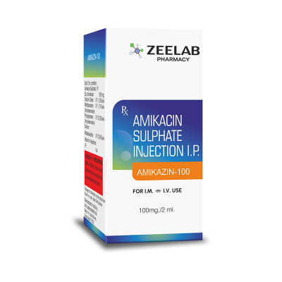 Amikazin 100 Antibiotic Injection Amikazin 100 Antibiotic Injection