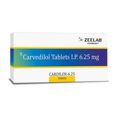 Cardilox 6.25 Tablet Cardilox 6.25 Tablet