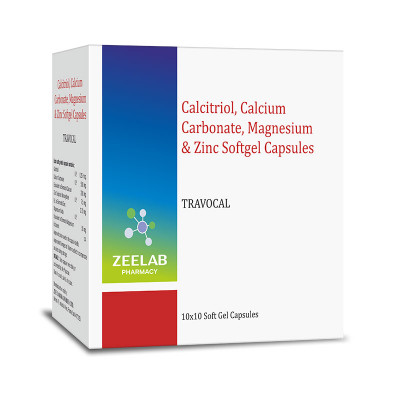 Travocal Calcium Supplement Softgel Capsule Travocal Calcium Supplement Softgel Capsule