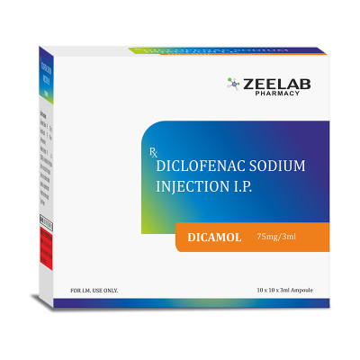 Dicamol 3ml Pain Relieving Injection Dicamol 3ml Pain Relieving Injection